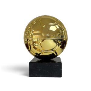 Guldbollen metall 3-storlekar