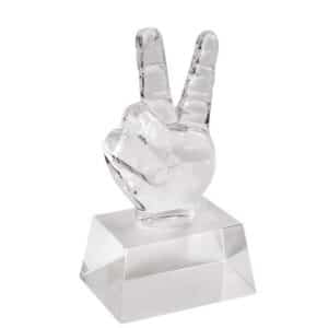 Victory glasstatyett 100mm