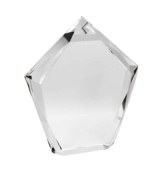 Aurora glasstatyett 180mm