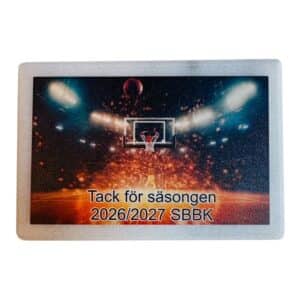 Marmorplakett Basket 75x54mm