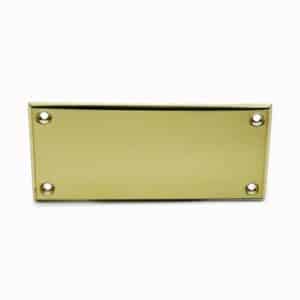 Bologna blank guld 120x55mm