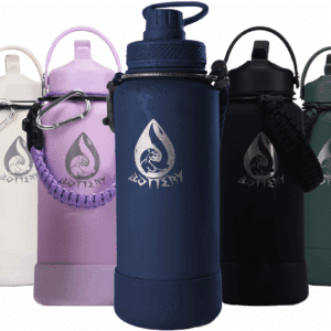 Bottery Flaska 1 liter Svart