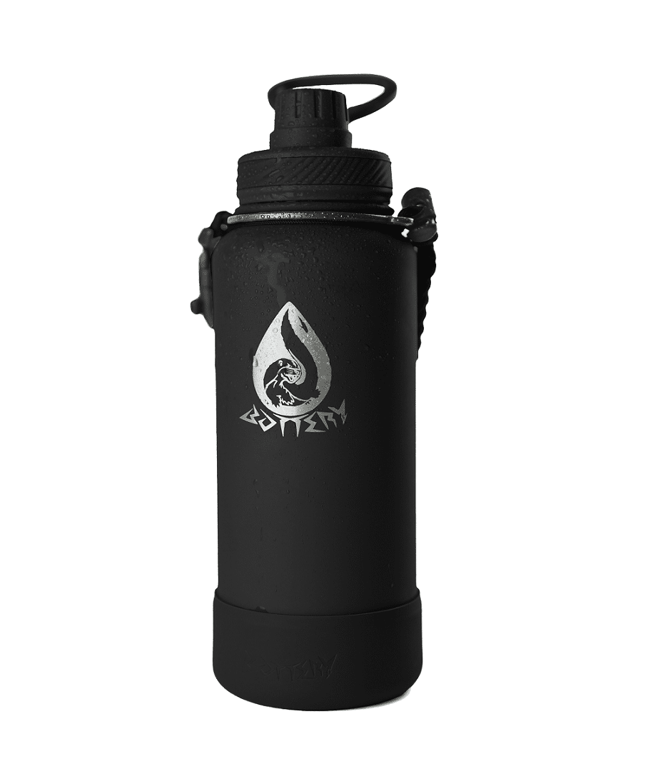 Bottery Flaska 1 liter Svart - Bild 3