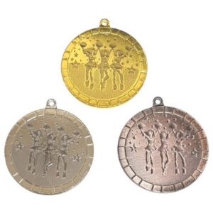Medalj Cheerleading 50mm Embossed