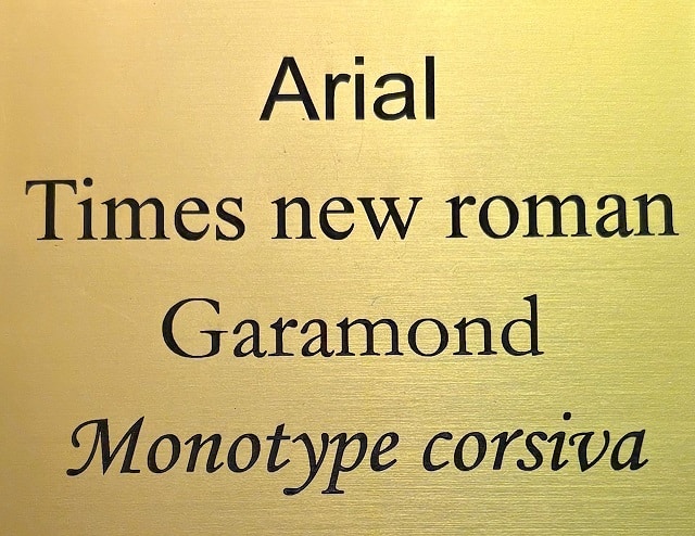 Palermo II borstad guld 100x46mm - Bild 2