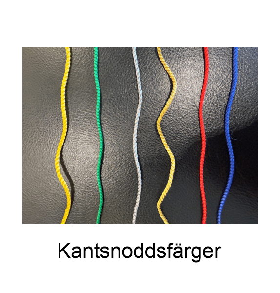 Kantsnoddsfärger till vimplar