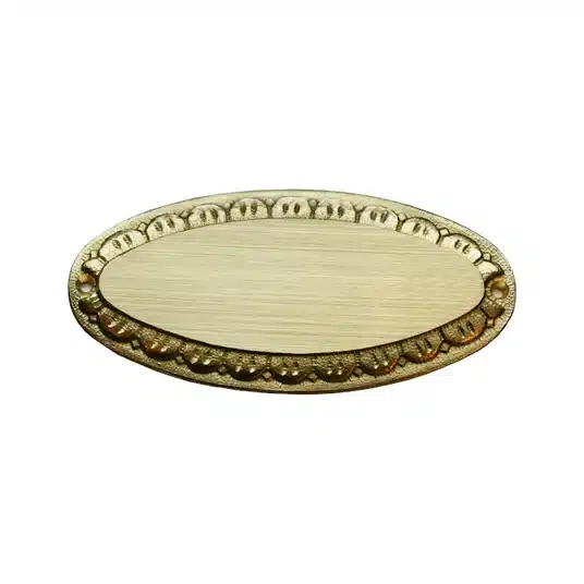 Palermo II borstad guld 100x46mm