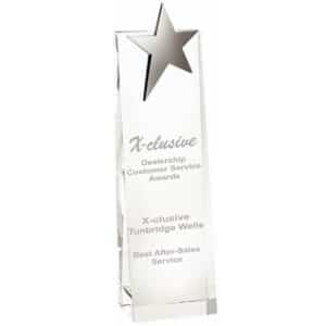 Amber Silver Star 3-storlekar